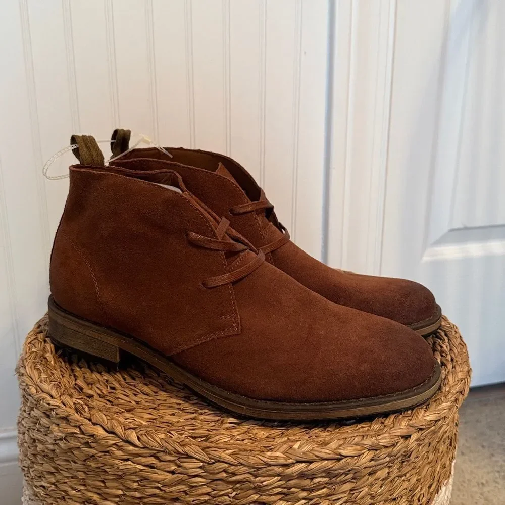 Joe's Jeans Rich Brown Chukka Boots - 9 - NWOB